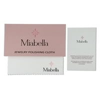Miabella 1-Carat T. G. W. A Creat Set De Mireasă Din Trei Piese Alb Safir Rose Sterling Silver